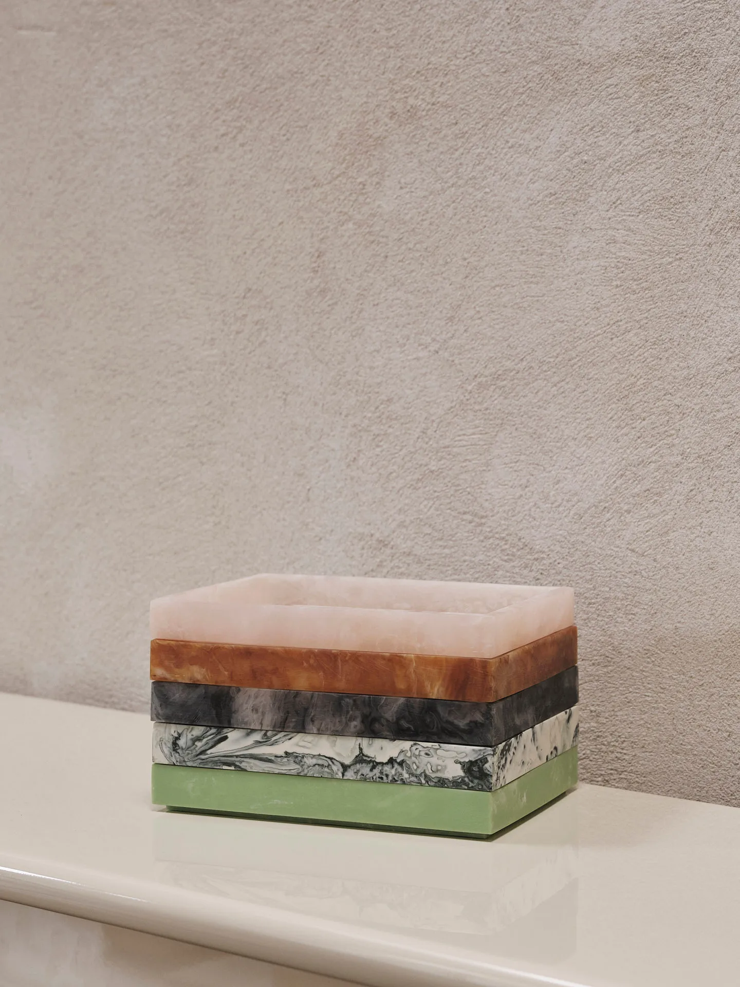 Mist decoratieplateau 15x20 cm, Seafoam Ferm Living
