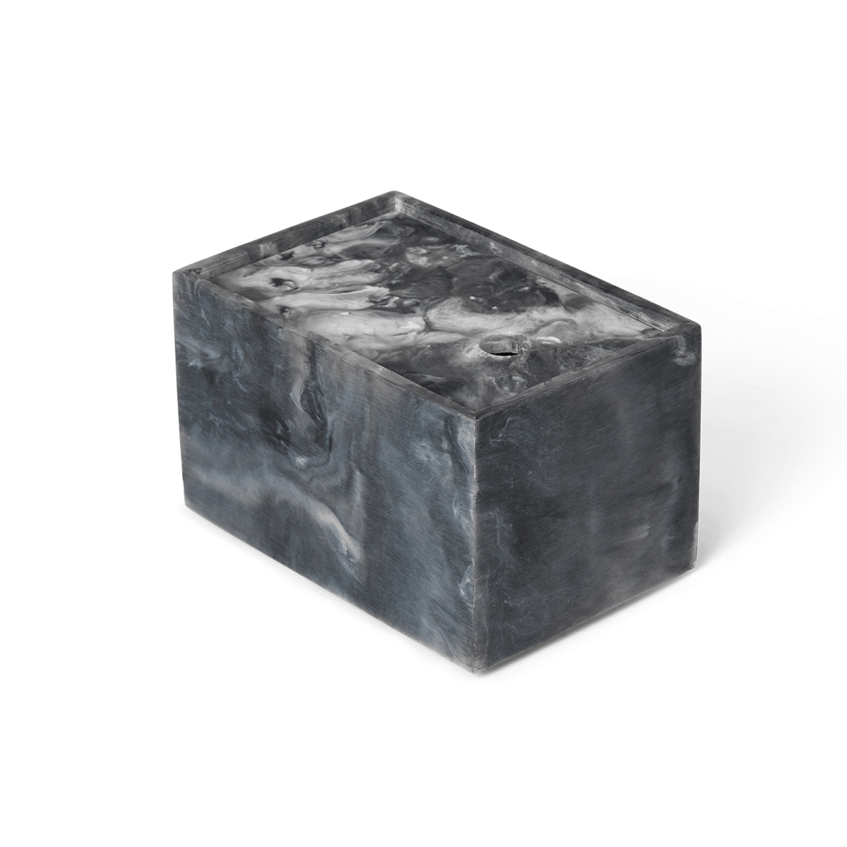 Ferm Living Mist opbergdoos 10x15 cm Charcoal | Scandinavisch Interieur | Dozen & boxen | Grijs