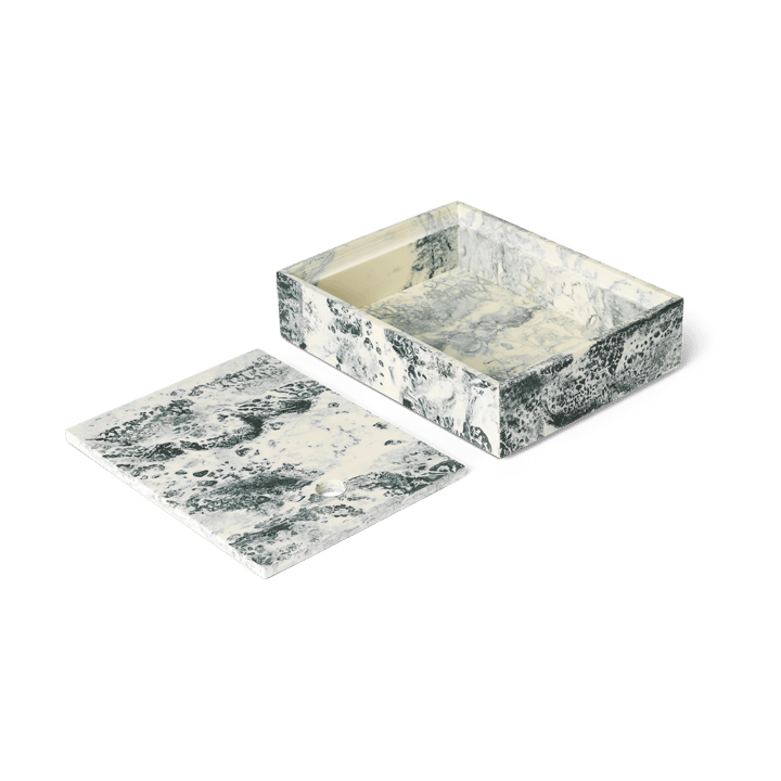 Mist opbergdoos 15x20 cm, Emerald-off white Ferm Living