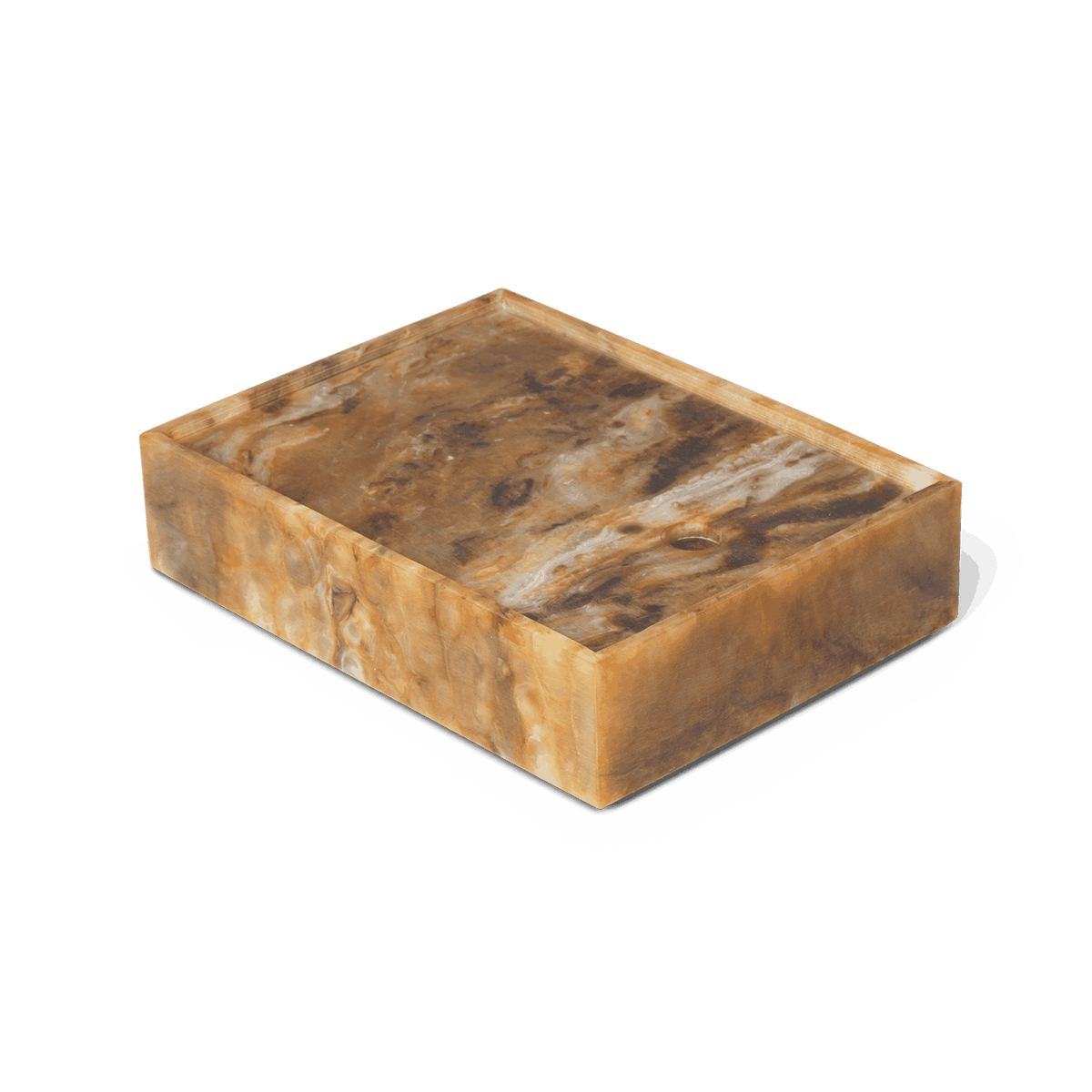 Ferm Living Mist opbergdoos 15x20 cm Sugar kelp | Scandinavisch Interieur | Dozen & boxen | Bruin