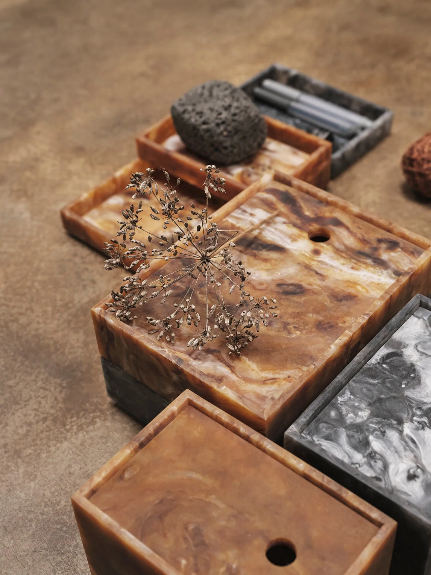 Mist opbergdoos 15x20 cm, Sugar kelp Ferm Living