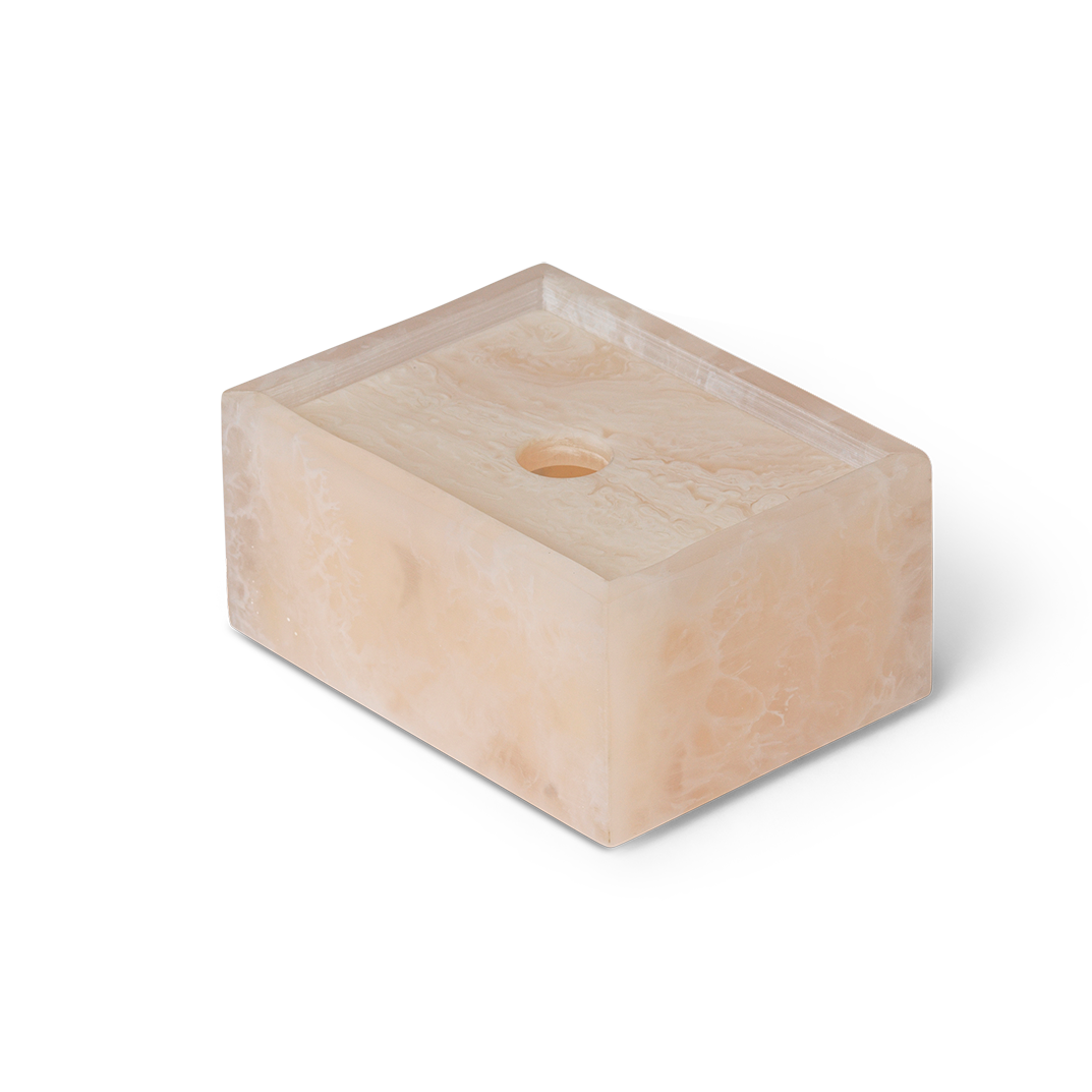 Ferm Living Mist opbergdoos 7,5x10 cm Pearl | Scandinavisch Interieur | Dozen & boxen | Beige