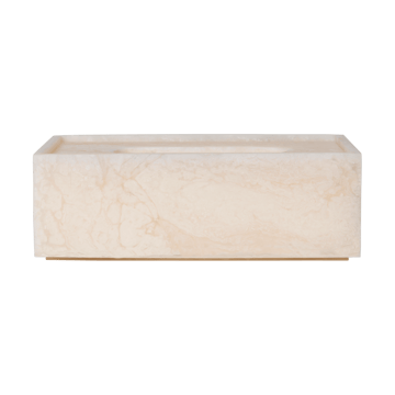 Mist tissuebox 12x21,5 cm - Pearl - Ferm Living