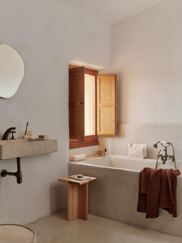 Mist tissuebox 12x21,5 cm - Pearl - Ferm Living