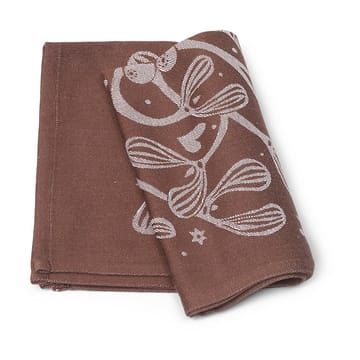 Mistel keukenhanddoek - cinnamon - Ferm Living
