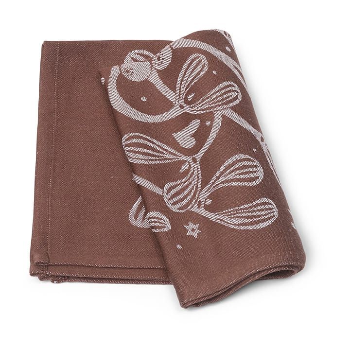 Mistel keukenhanddoek, cinnamon Ferm Living