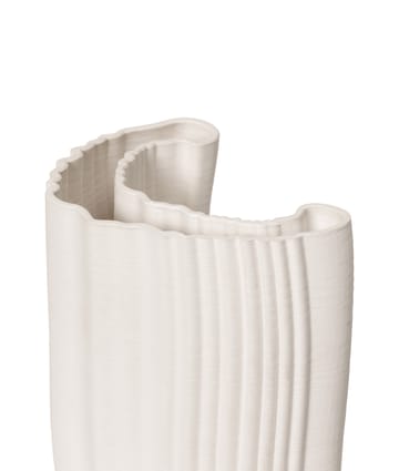 Moire vaas 19x30 cm - Off-white - Ferm Living