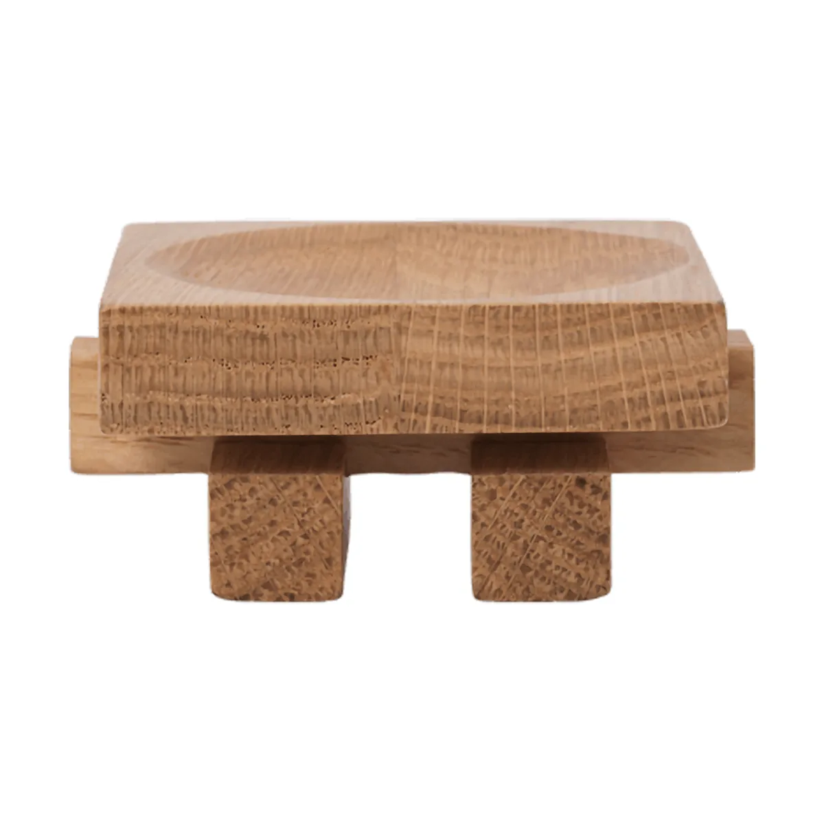 Moku dienblad, Onbehandeld eiken, 7x8 cm Ferm Living