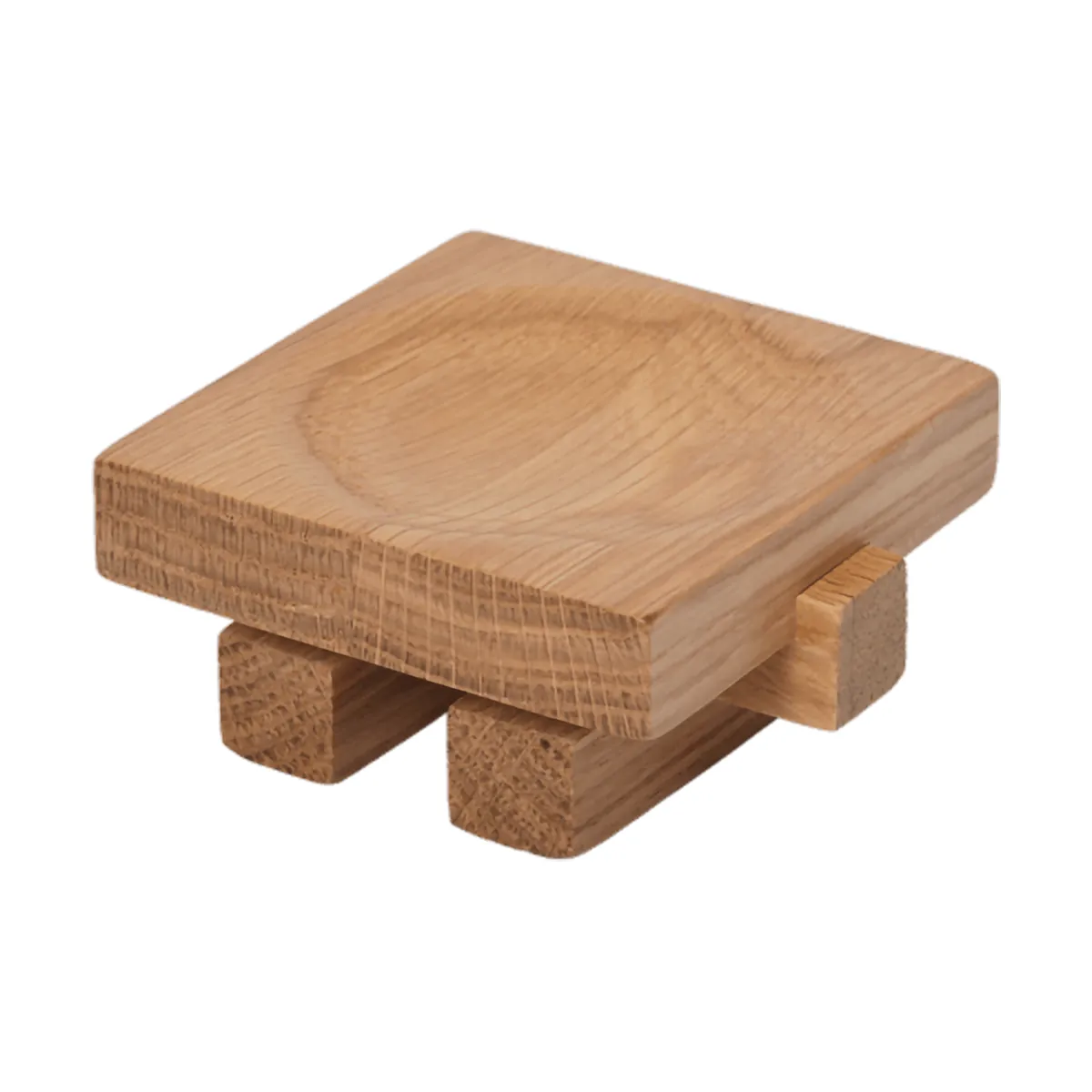 Moku dienblad, Onbehandeld eiken, 7x8 cm Ferm Living