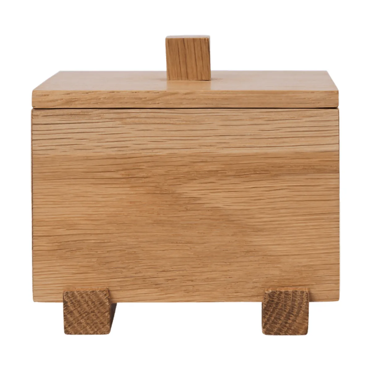 Moku doos, Onbehandeld eiken, 10x11x9,5 cm Ferm Living