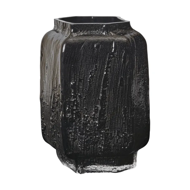 Mokuri vaas - Black, 25 cm - Ferm Living