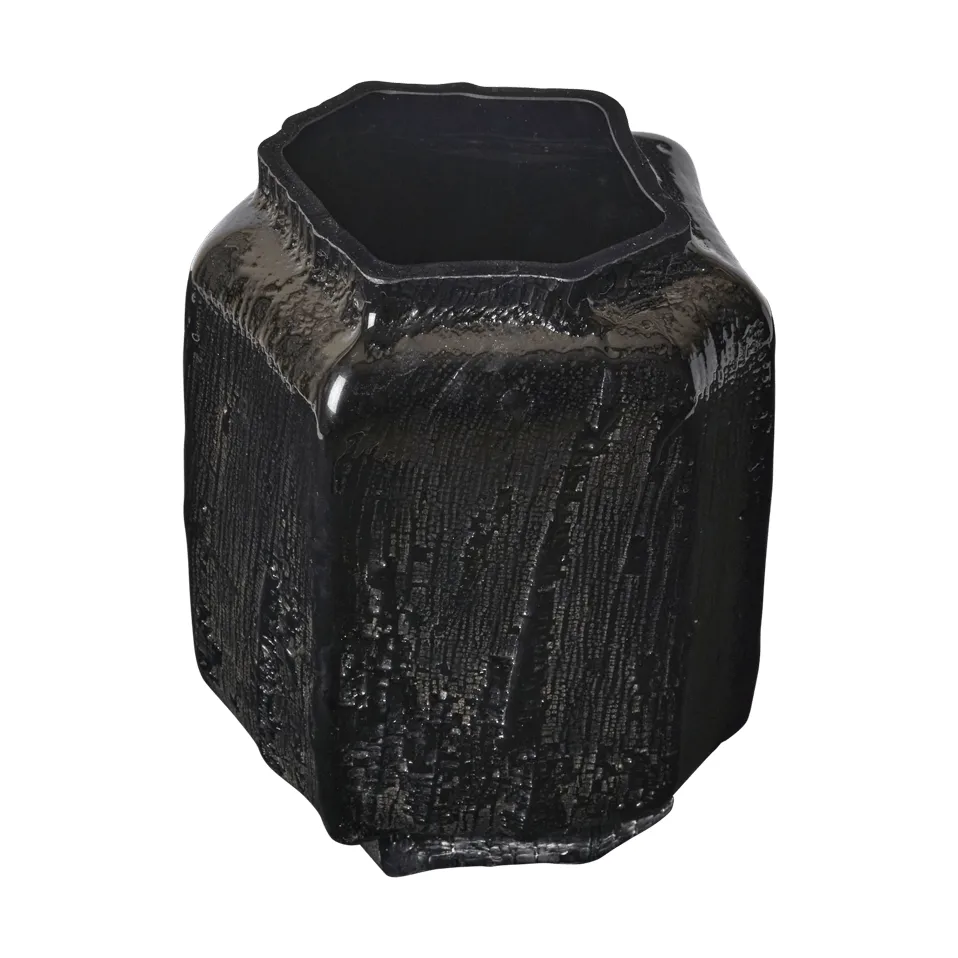 Mokuri vaas, Black, 25 cm Ferm Living
