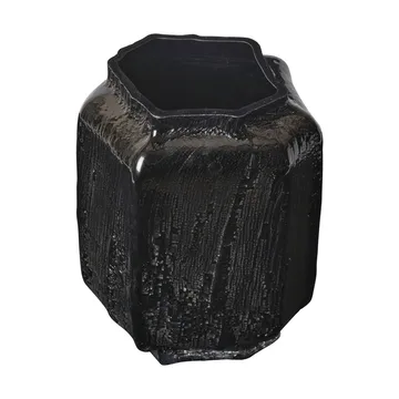 Mokuri vaas - Black, 25 cm - Ferm Living