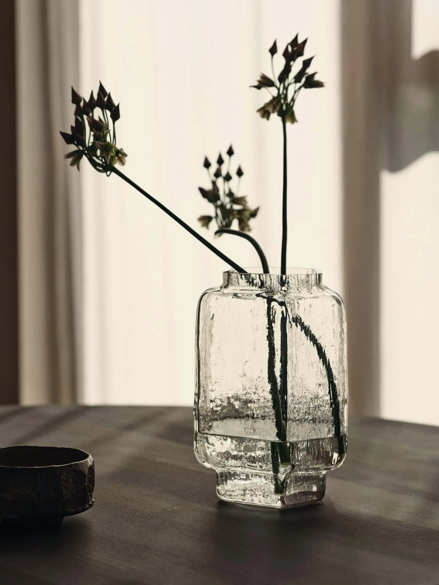 Mokuri vaas, Clear, 25 cm Ferm Living