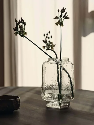 Mokuri vaas - Clear, 25 cm - Ferm Living