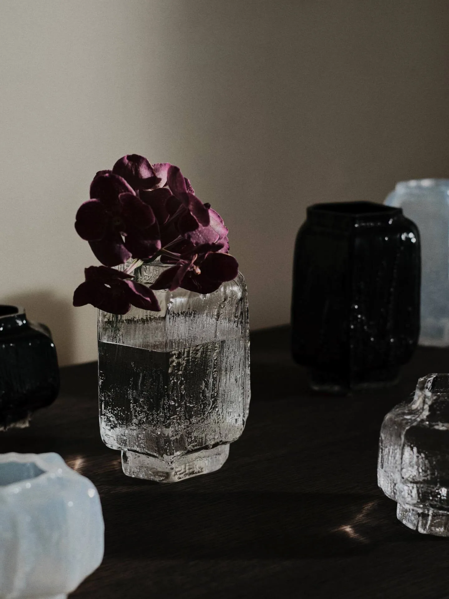 Mokuri vaas, Clear, 25 cm Ferm Living