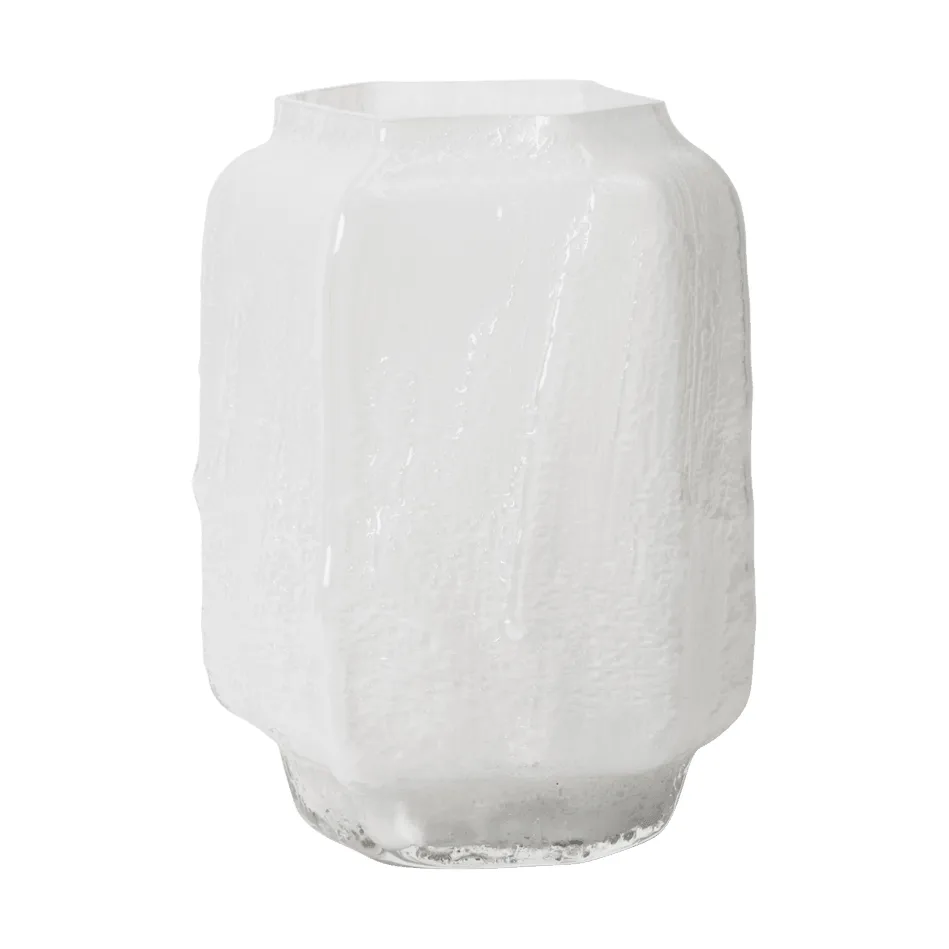 Mokuri vaas, White, 25 cm Ferm Living