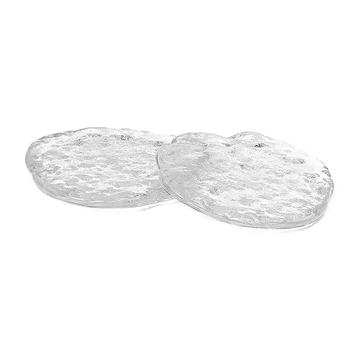 Momento glazen stenen 2-pack, Ø11 cm Ferm Living