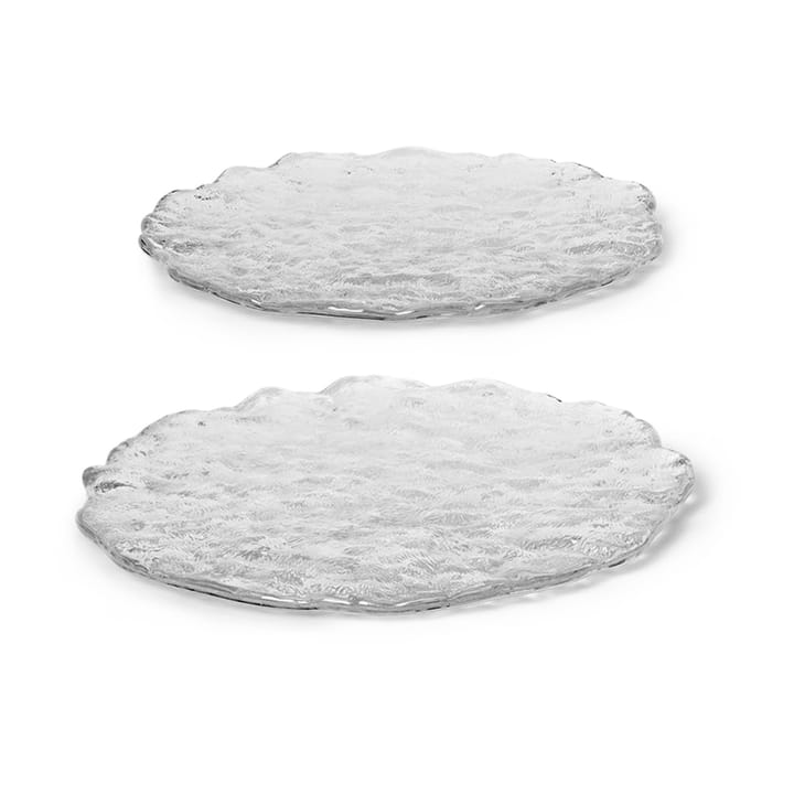 Momento glazen stenen 2-pack - Ø21 cm - Ferm Living