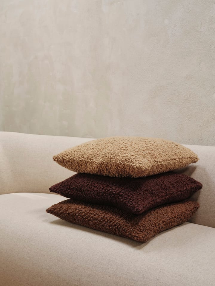 Moor kussen 50x50 cm, Dark pecan Ferm Living