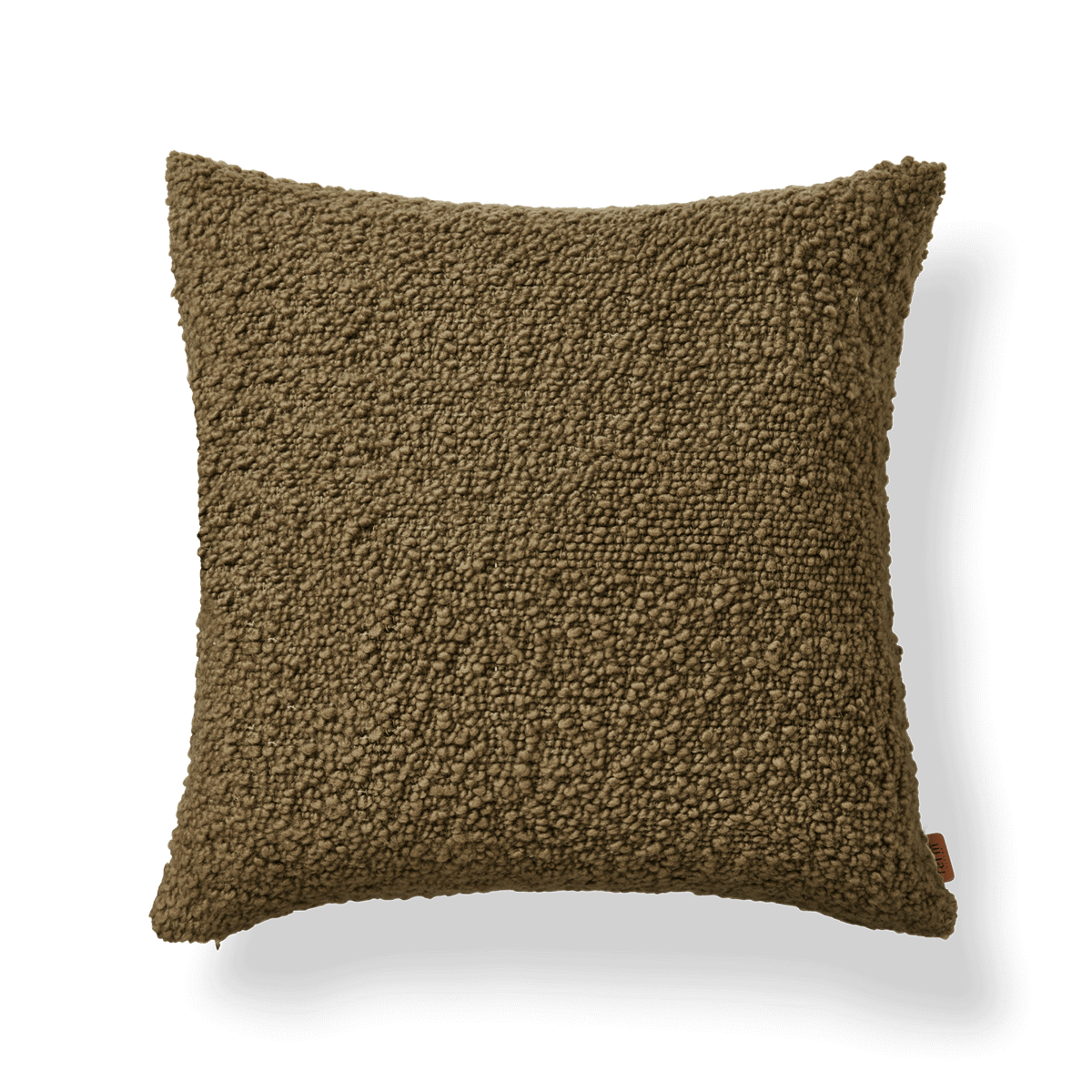Ferm Living Moor kussenhoes 50x50 cm Olive | Scandinavisch Interieur | Kussenhoezen | Groen