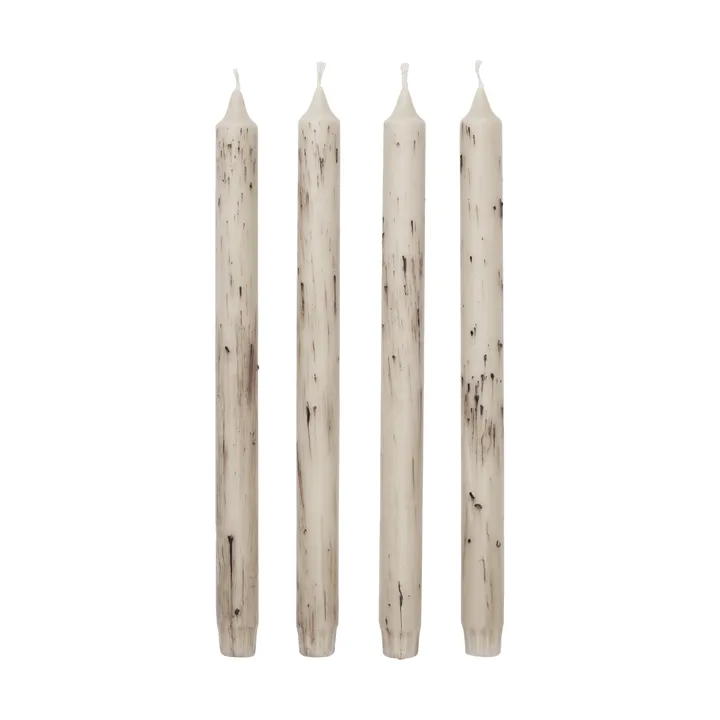 Mura kaarsen 4 delen - lichtbeige - Ferm Living