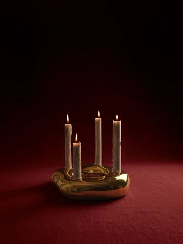 Mura kaarsen 4 delen - lichtbeige - Ferm Living