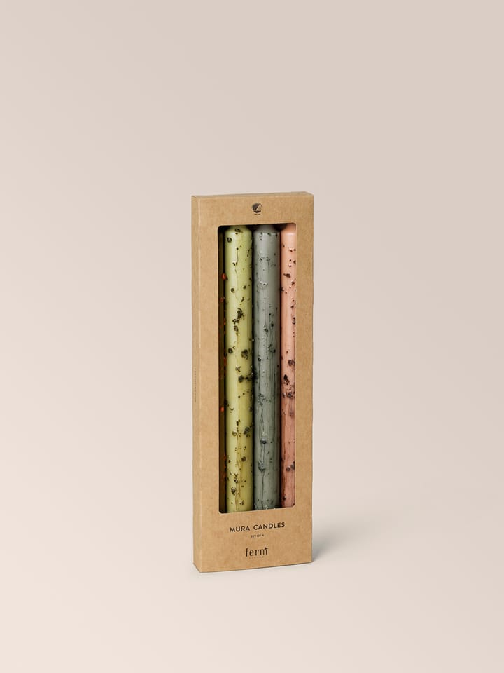 Mura kaarsen 4-delig, Multi Ferm Living