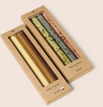 Mura kaarsen 4-delig - Multi - Ferm Living