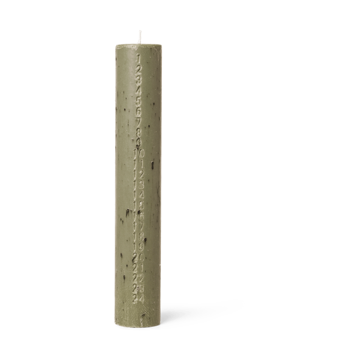 Mura kalenderkaars - Artichoke green - Ferm Living
