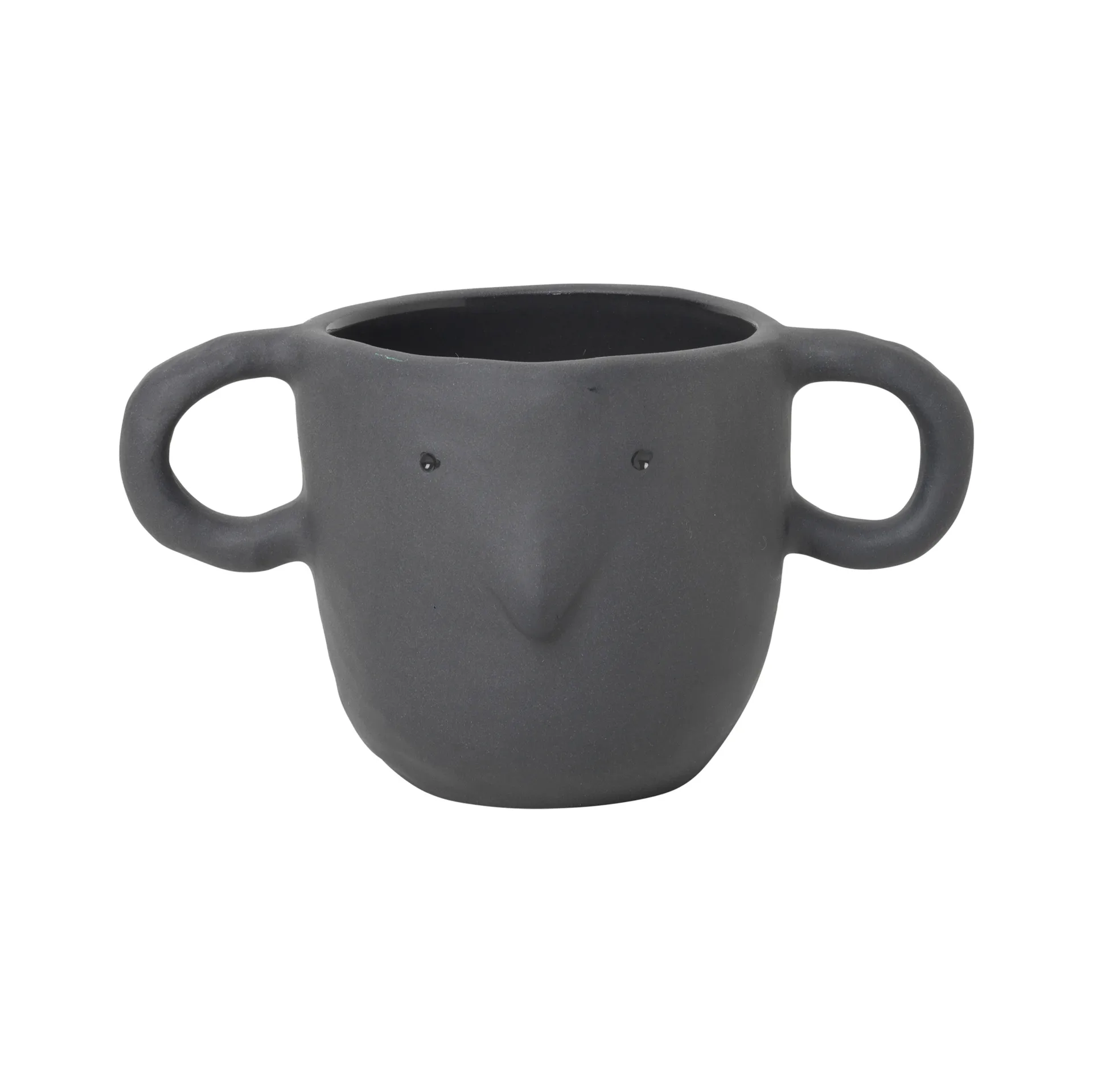 Mus bloempot klein, Donkergrijs Ferm Living