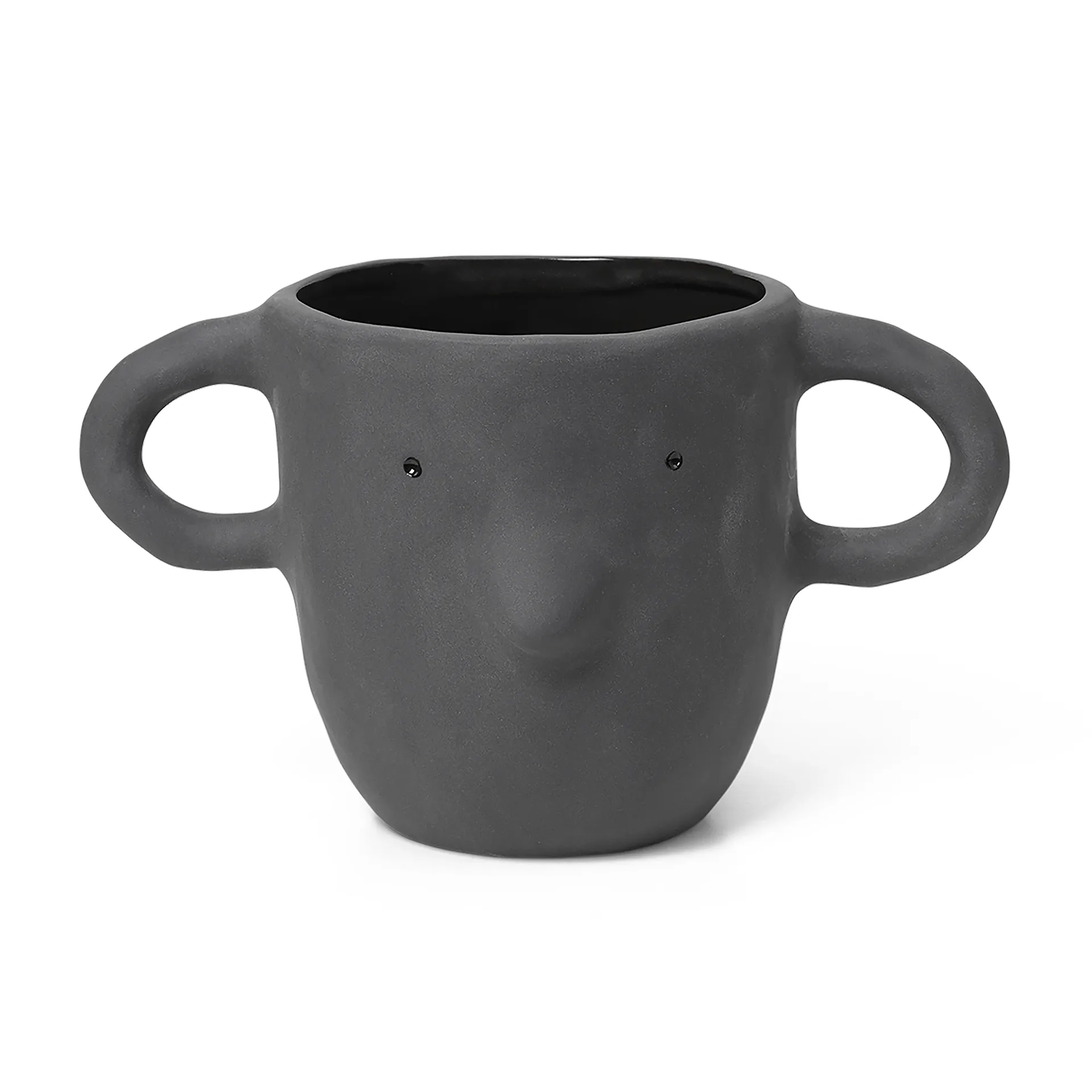 Mus bloempot XL Ø15 cm, Dark grey Ferm Living