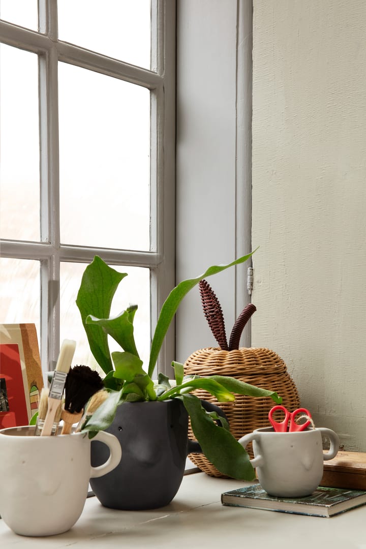 Mus bloempot XL Ø15 cm, Dark grey Ferm Living
