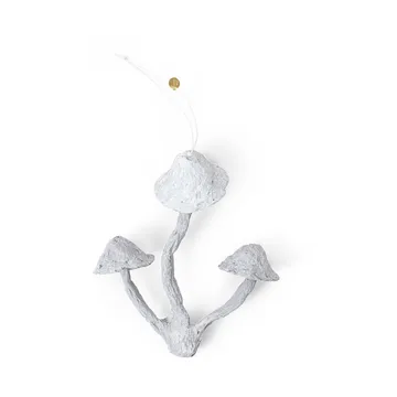 Mushroom ornament kerstboomhanger - Faded white - Ferm Living