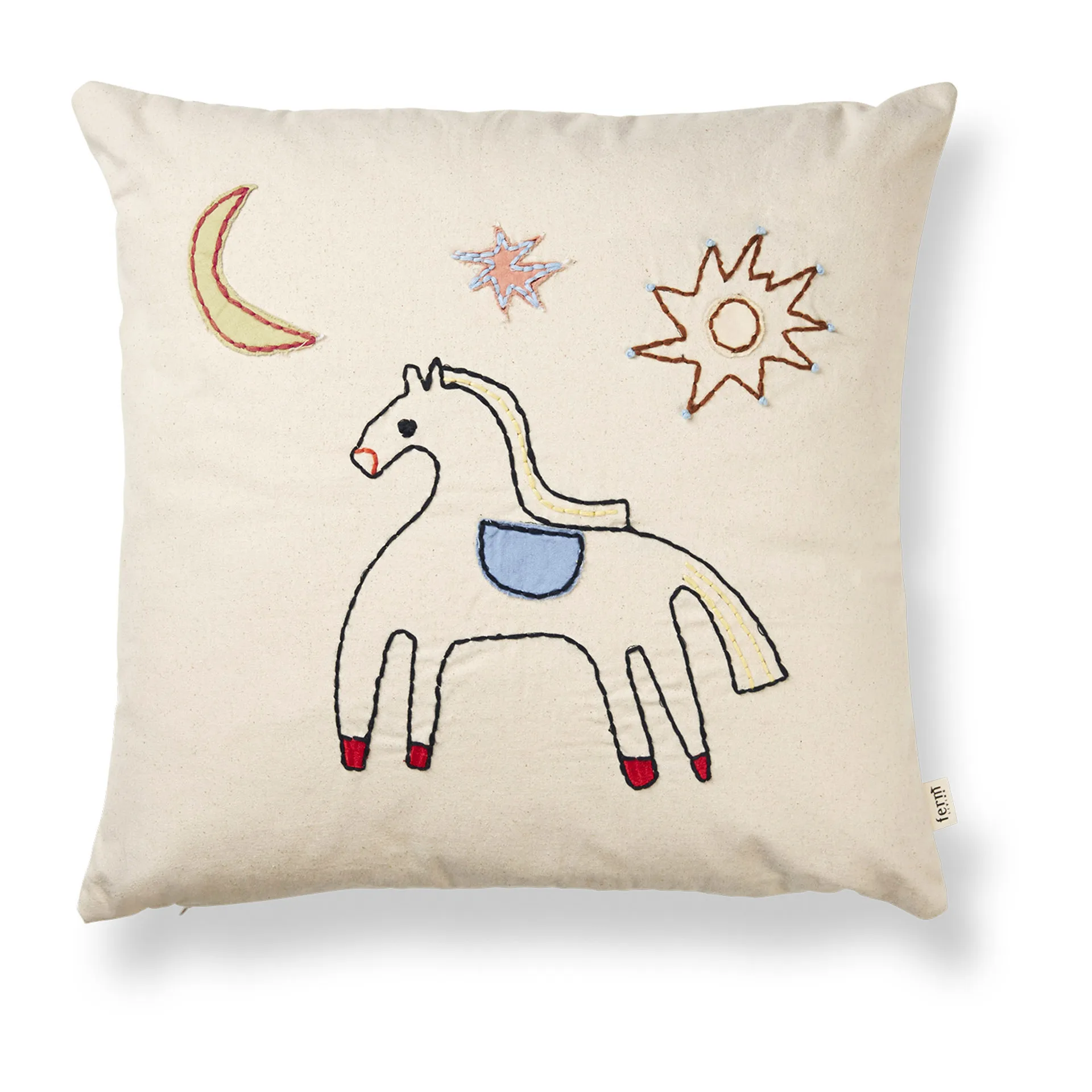 Naive kussen 40x40 cm, Horse Ferm Living