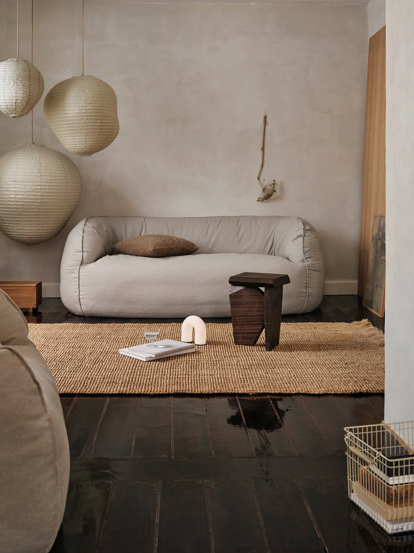 Nesten 2-zits bank, Natural Ferm Living