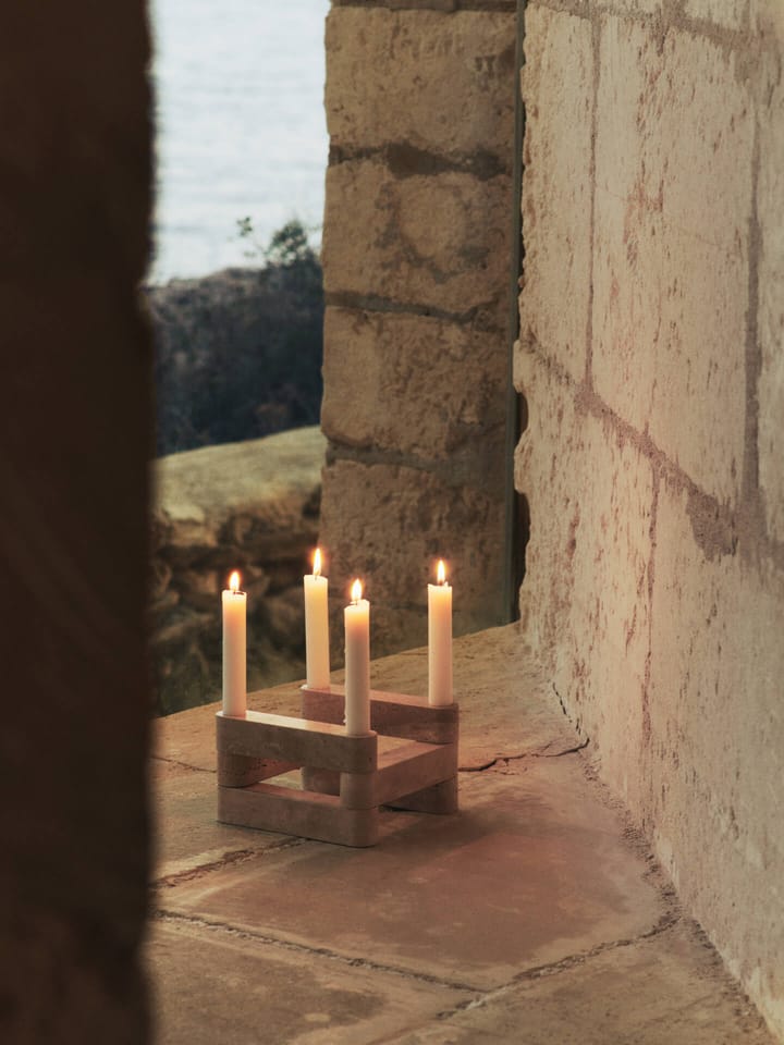 Newel modul kandelaar, Travertine Ferm Living