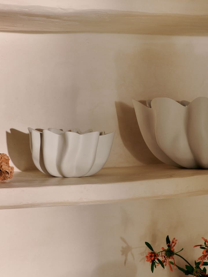 Nium schaal Ø22 cm, Off-white Ferm Living
