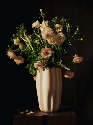 Nium vaas - Off-white, 23 cm - Ferm Living