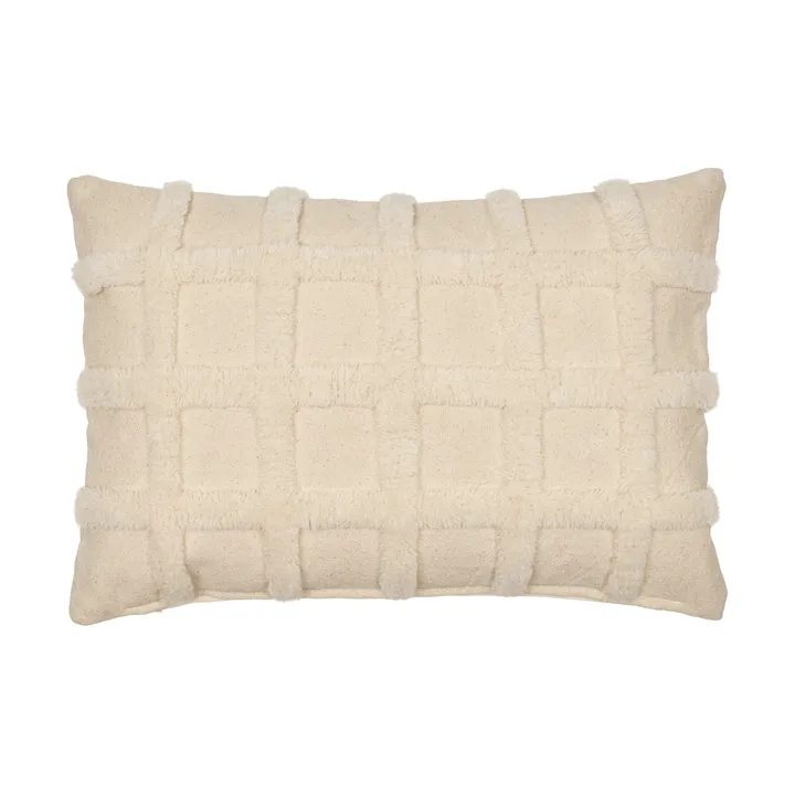 Norte grid kussen - Off-white, 40x60 cm - Ferm Living