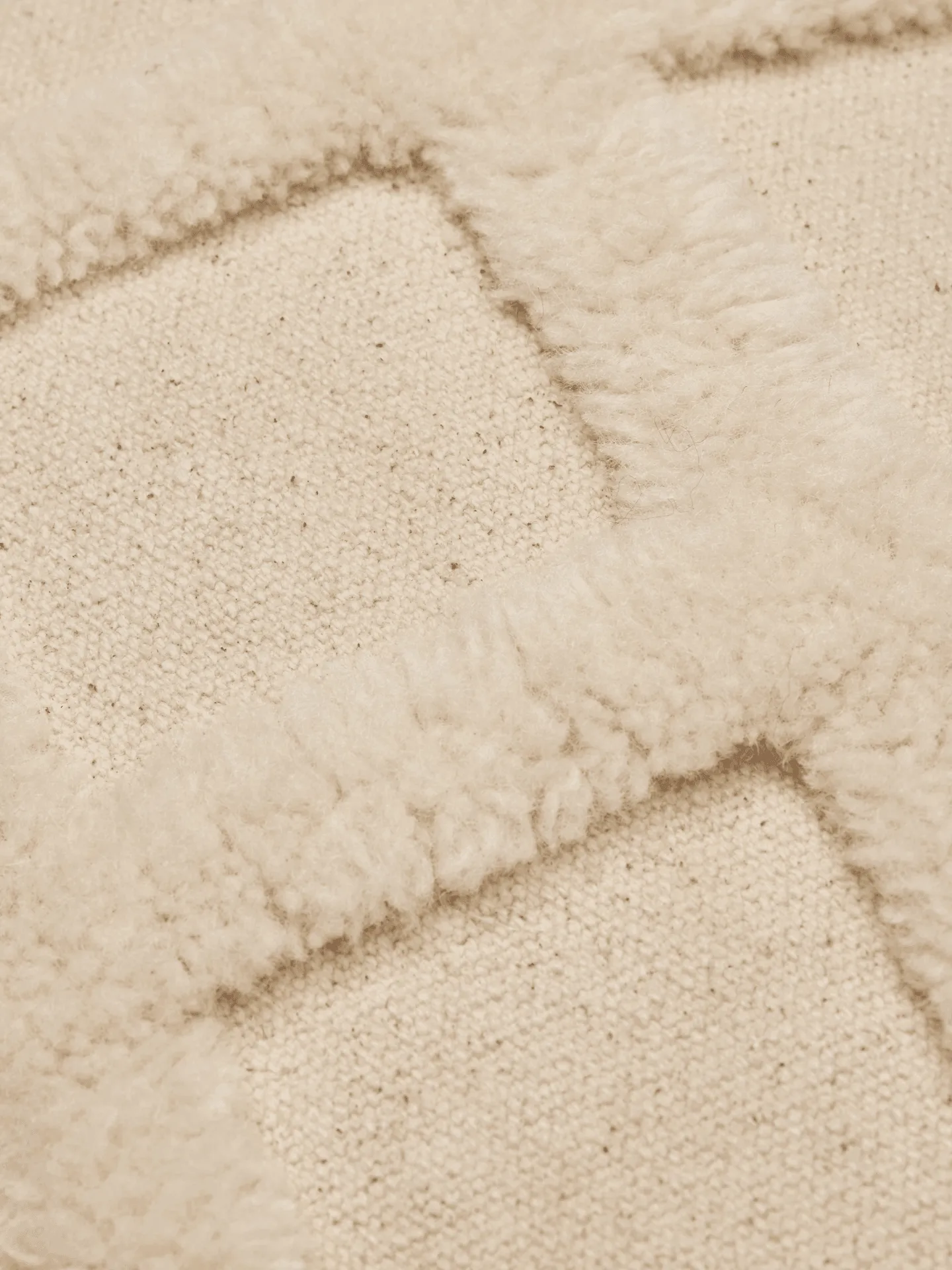 Norte grid kussen, Off-white, 40x60 cm Ferm Living