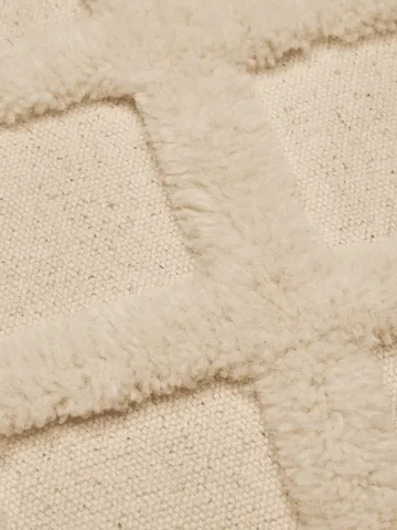 Norte grid kussen - Off-white, 50x50 cm - Ferm Living