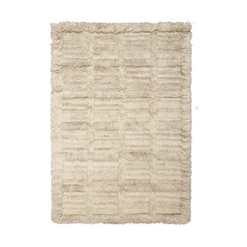 Norte grid vloerkleed - Natural, 160x235 cm - Ferm Living