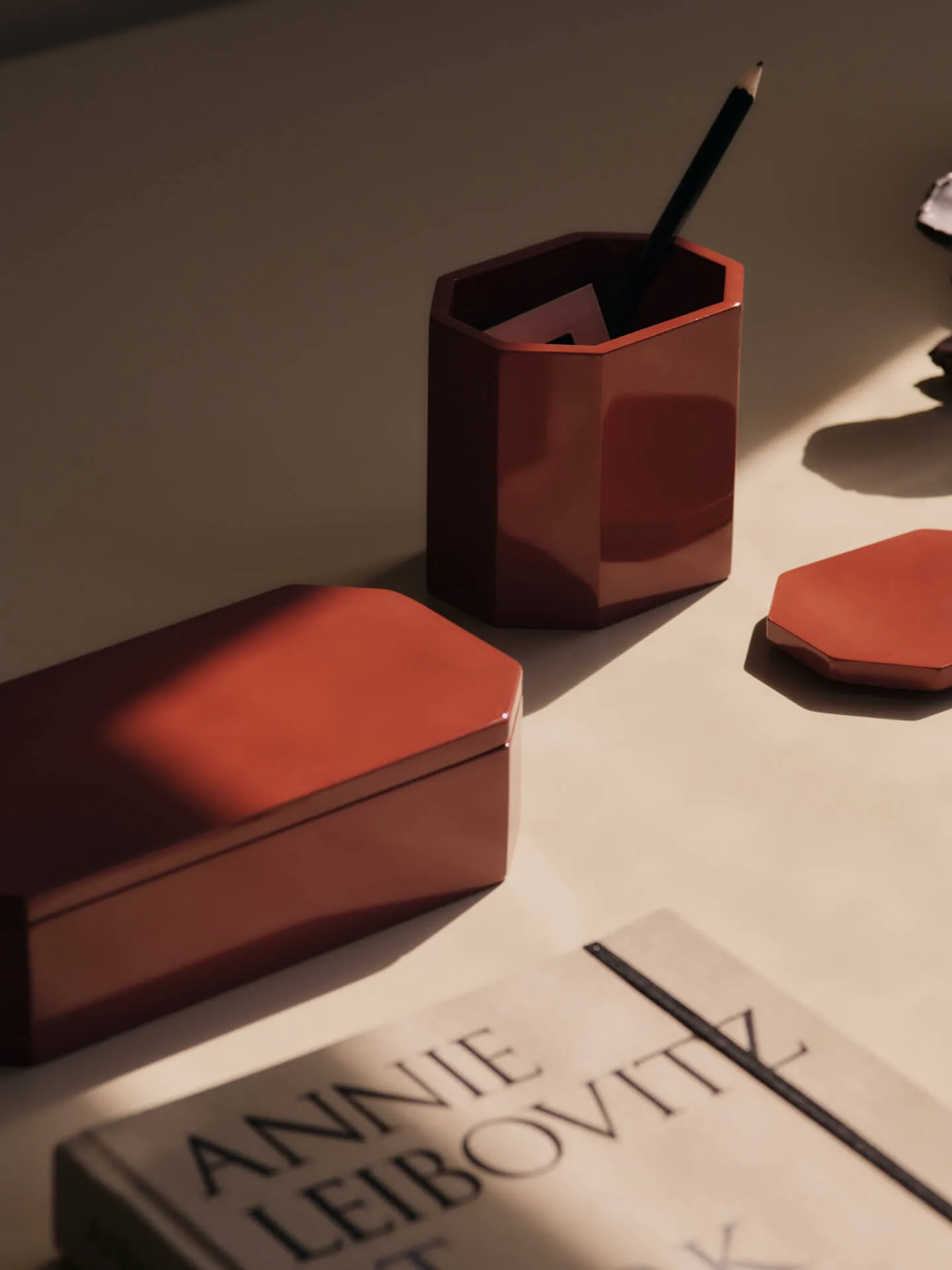 Nova opbergbox 7,5x10 cm, Picante Red Ferm Living