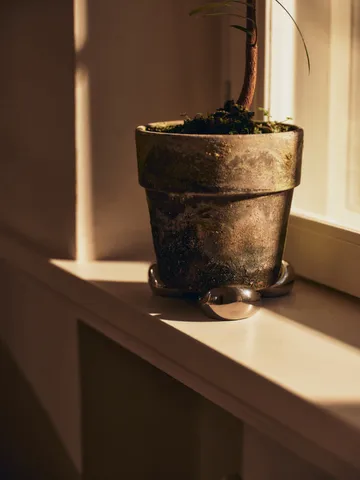 Nube poten voor bloempot 4-pack - Zilver - Ferm Living