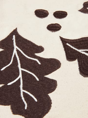 Oak christmas tree blanket kerstboom deken 120x120cm - Natural - Ferm Living