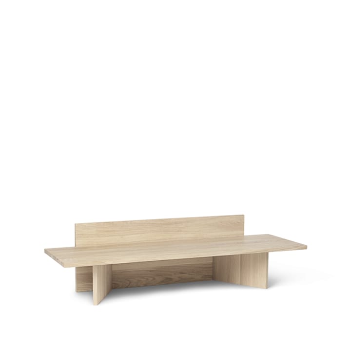 Oblique bankje - natural oak - Ferm Living