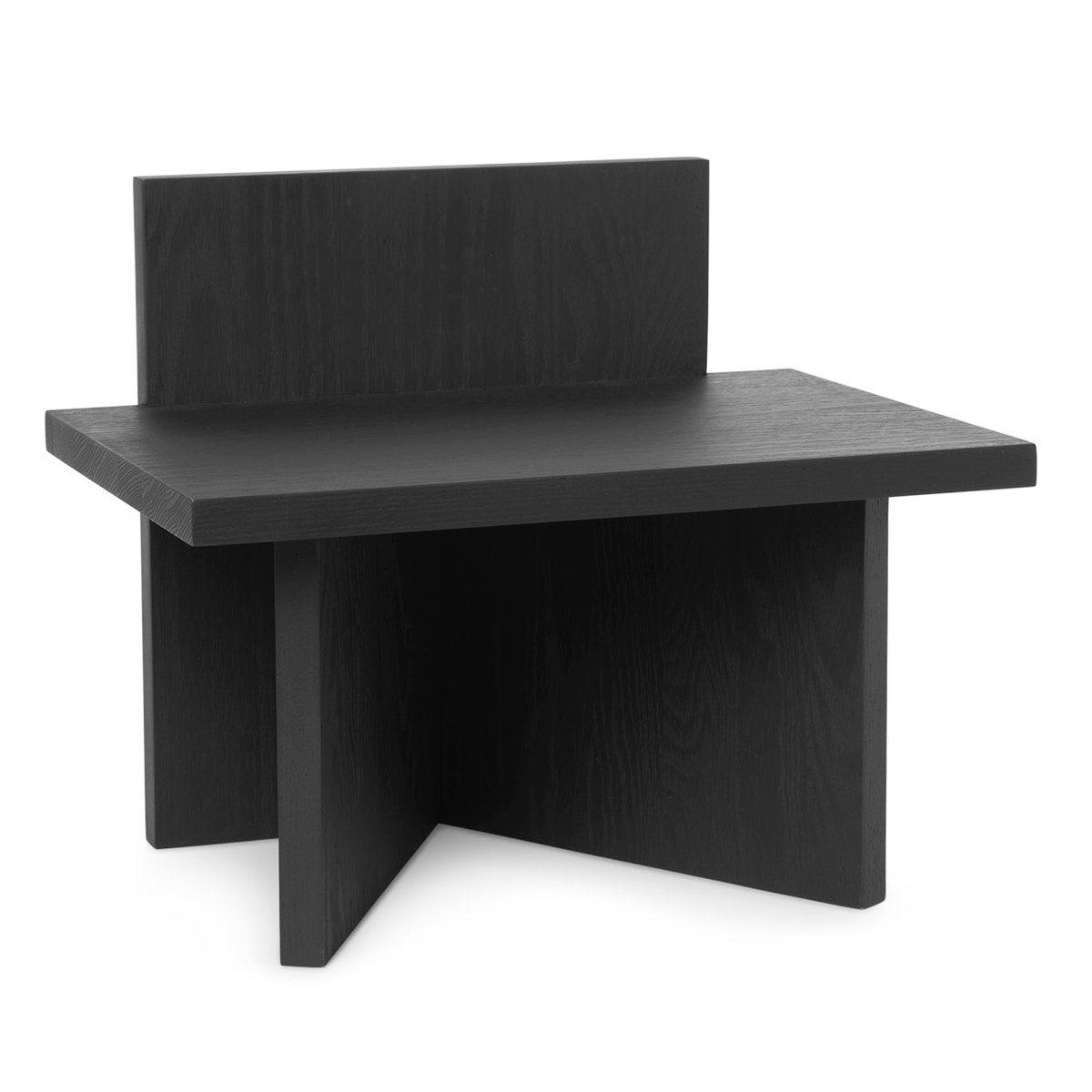 Ferm Living Oblique kruk Zwart