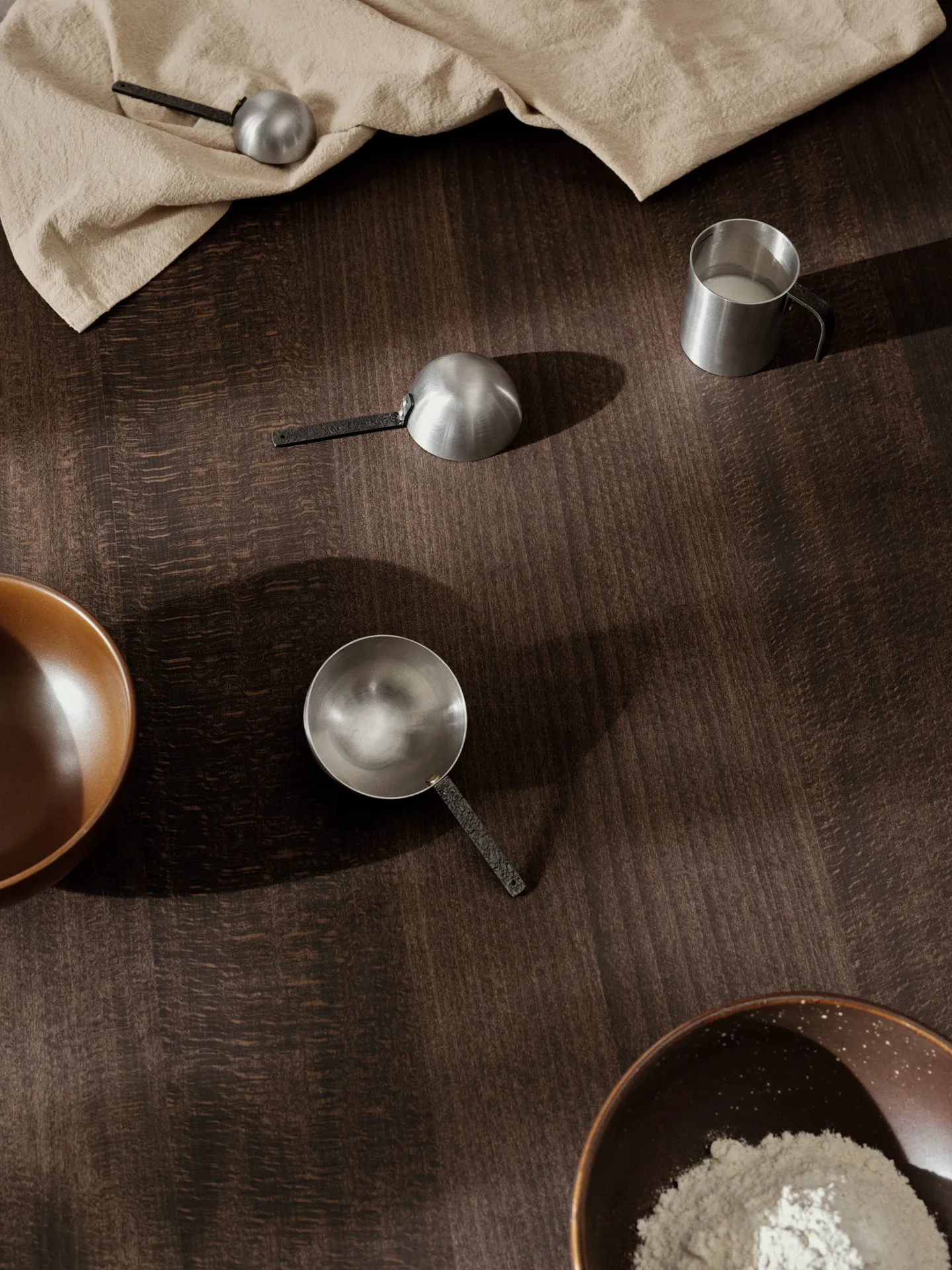 Obra maatbeker 1 dl, Stainless Steel Ferm Living