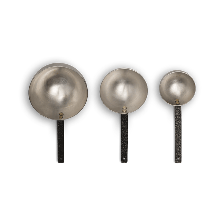 Obra Measuring Spoons maatlepelset 3-delig - Stainless Steel - Ferm Living